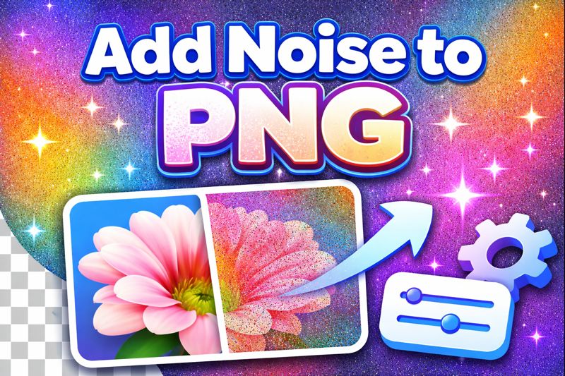 add noise to png
