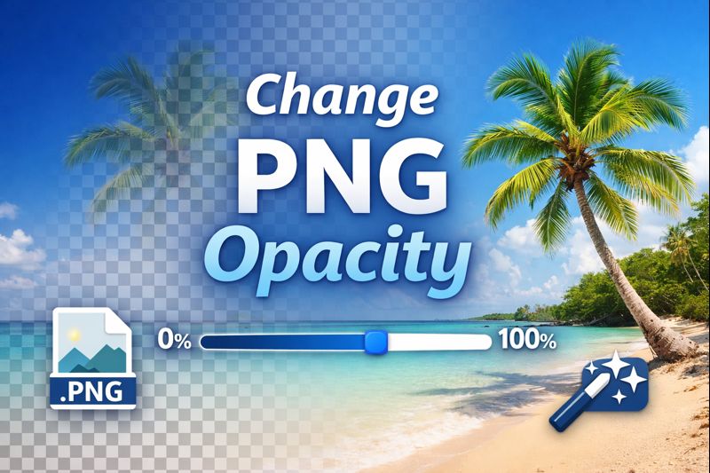 change png opacity